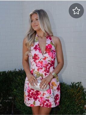 These Three NWT Lacey Dress - Pink Medium